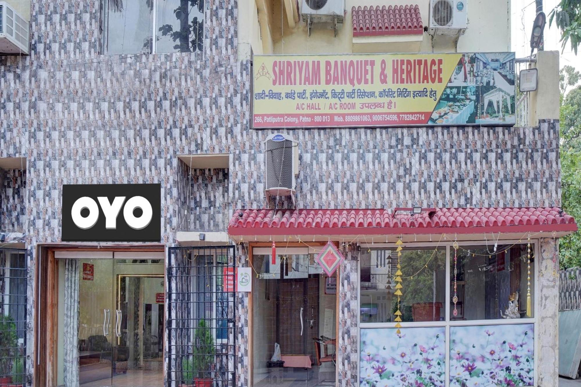 Super Hotel O Om Shriyam Banquet And Heritage Patna  Exterior foto